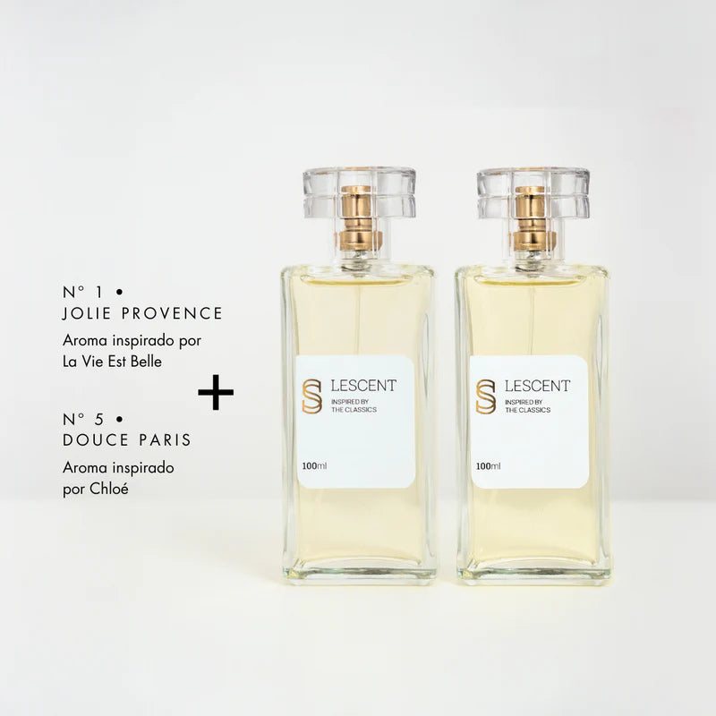Nº 1 • JOLIE PROVENCE + Nº 5 • DOUCE PARIS